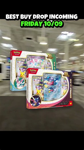 Pokémon 30th Anniversary restock at Best Buy! Follow + comment BESTBUY for stock checker access!