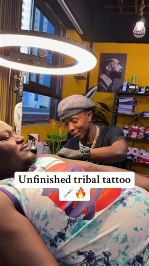 Unfinished Tribal Tattoo Design Ideas