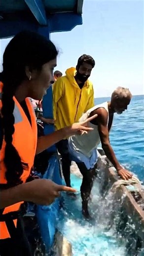 The ocean reminded them how small they are.