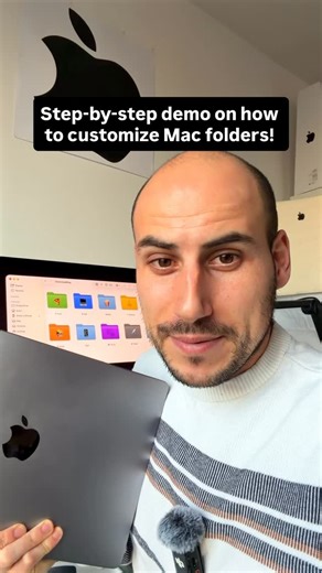 Niels | Apple & iPhone Expert on Instagram: "Make your Mac your own with these tips on how to customize your Mac folders in macOS Tahoe! Scribe allowed me to make an easy tutorial that I can quickly share with all my friends & family! Try it out for free now! _______ #scribe #scribehow #macbook #macos #appledsign"