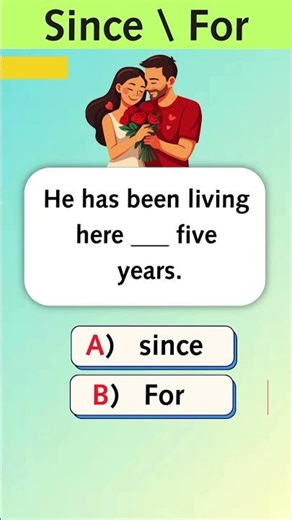 Stop Confusing Since and For Today #englishlearning #grammar #spokenenglish