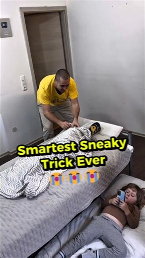 Genius Texting Hack: Girl Tricks Everyone with Fake Sleeping Dummy!