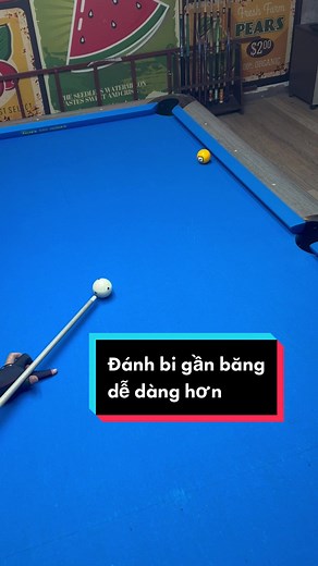 Cách Đánh Bi Sát Băng Hiệu Quả Cho Người Chơi Bida
