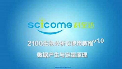 7.2数据产生与定量原理（Agilent 2100使用教程）