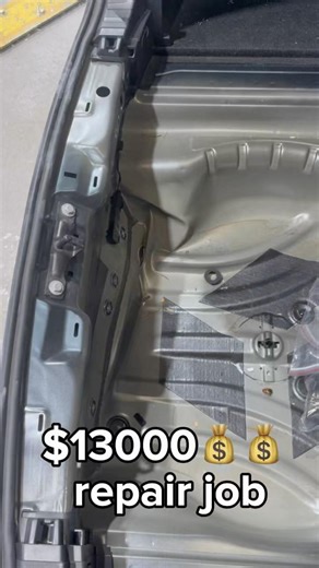 SKODA Big repair biever panel, boot floor. repair #cars #foryou #autobody