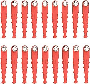 THTEN WA0007 Trimmer Replacement Blades Compatible with Worx WG115 WG116 WG117 WG118 WG119 WG124 Weed Eater String 18 Pack