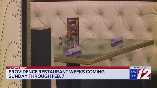 Providence Restaurant Weeks begins Sunday through Feb. 7