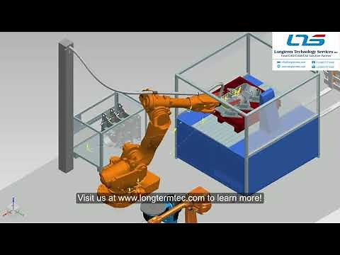 Cables & Dress Pack Simulation - Tecnomatix Process Simulate by Siemens Digital Industries Software