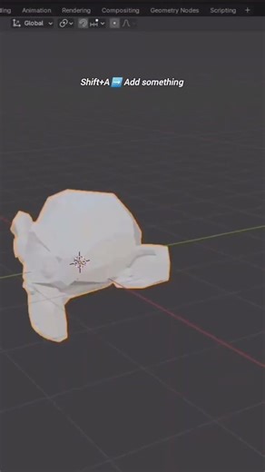 This is how to make a snow in Blender 3D. #animation #modeling #explained #engineering #art