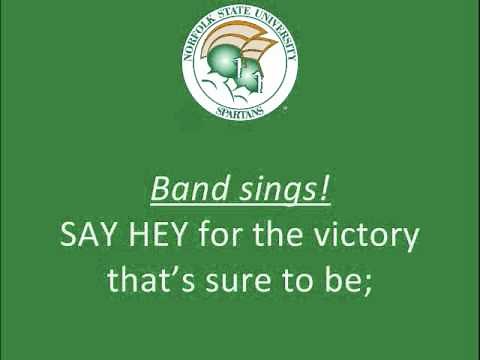 Norfolk State Fight Song (Band sings)