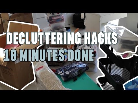 12 Decluttering Hacks to CLEAR Your Home in HALF the Time (Without Feeling OVERWHELMED!)