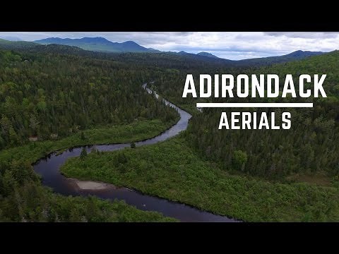 Aerial Perspective of the Adirondacks
