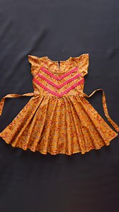 53K views · 565 reactions | Stylish Baby Girl Umbrella Cut Frock with Lace Design and Flutter Sleeves | Creative Craft Studio | Facebook