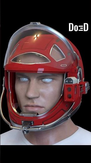 Project Hail Mary Spacesuit Helmet 3D printable model by Do3D.com #3dprinting #do3d #hailmary #STL