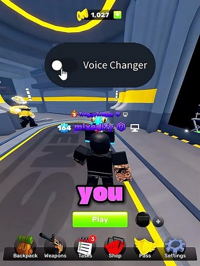 Voice Changer Trolling in Rivals! #roblox #robloxrivals #rivals