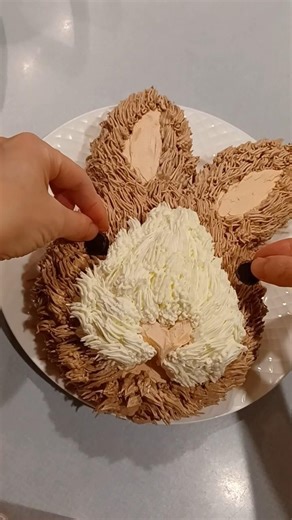 Even my cakes have become rabbit themed! #cake #cakedecorating #rabbit #obsessed