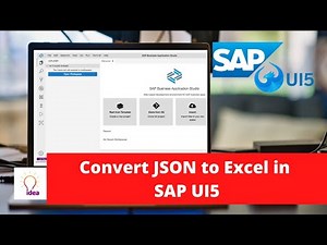 Convert JSON to Excel in SAP UI5 | SAP UI5 Projects