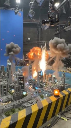 🎬 Cinematic Visual Effects in a Miniature City! 💥🔥 | Epic Movie FX