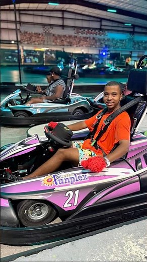 Summer fun at The Funplex Mount Laurel NJ #funplex #autismacceptance #amusementpark #gokarts