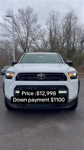 2025 Toyota 4Runner SR5 4x4! #bankseizedcarsforsale #toyota4runner #toyota #suv #fyp