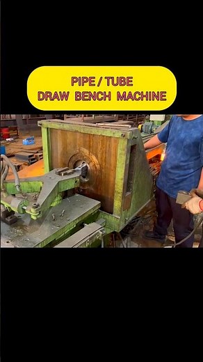 Automatic Pipe & Tube Draw Bench Machine | Metal Cold Drawing Solutions #shorts #technology #science