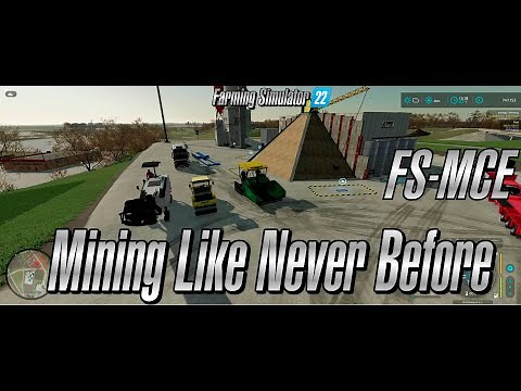 FS22 FS-MCE | Pack for Asphalt + Terrafarm MCE | Vogele 1600 i3 + Wirgten W130c