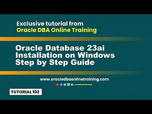 Oracle 23ai installation on Windows : A Step-by-Step Tutorial
