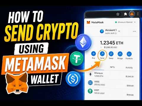 🚀 How to Send Crypto Using MetaMask Wallet | Step-by-Step Guide