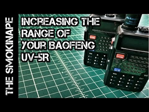 Increasing the Range of your Baofeng UV-5R With a Counterpoise - TheSmokinApe