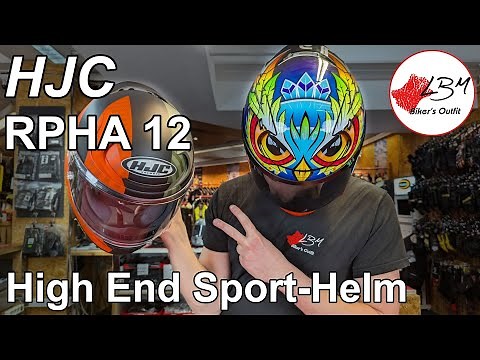 HJC RPHA 12 Review: All-round successful full-face sports helmet