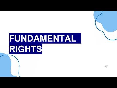 FUNDAMENTAL RIGHTS