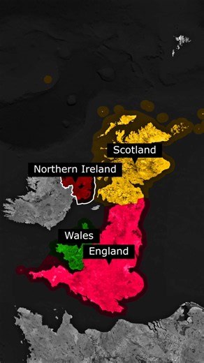 90% People Get This Wrong About England 🇬🇧 #country #geography #england #uk #map