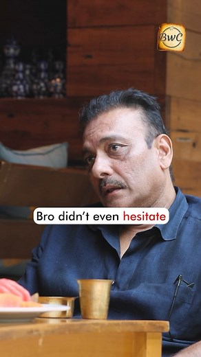 His words are just like a tracer bullet @ravishastriofficial [Ravi Shastri, commentary, cricket, party] #ravishastri #worldt20 #teamindia | Oaktree Sports