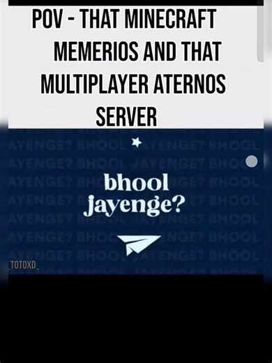 Me and my friends still play in this aternos server 🥺🫠