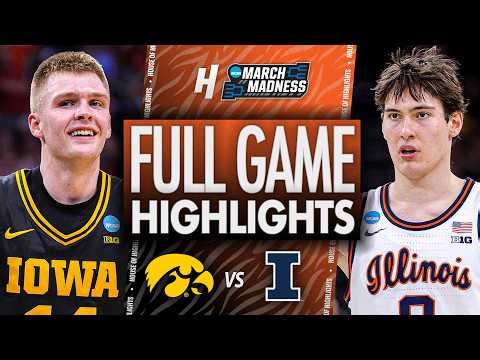 Iowa vs Illinois - FULL GAME HIGHLIGHTS 🔥 Elite 8 | NCAA March Madness 2026