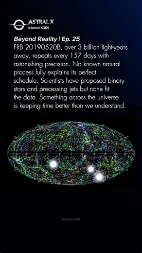 This Mysterious Signal Repeats Every 157 Days #shorts #space