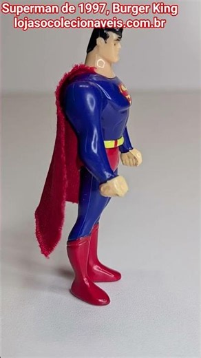 Superman de 1997, distribuído pelo Burger King