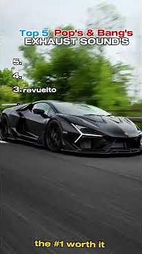 Top 5 Best Pop's and Bangs Exhaust Sounds of all Time part 2 , #shorts