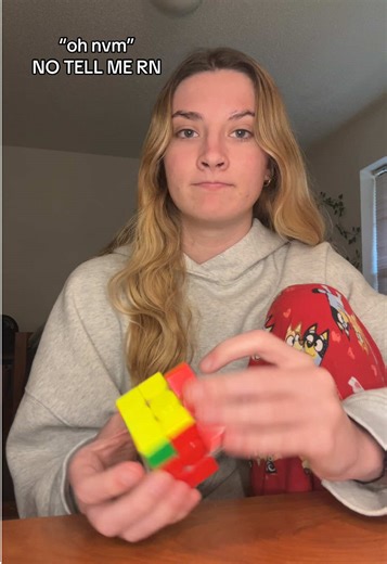 it’s so annoying and i’m nosy #cubing #yapping #nvm | Nvm Meaning