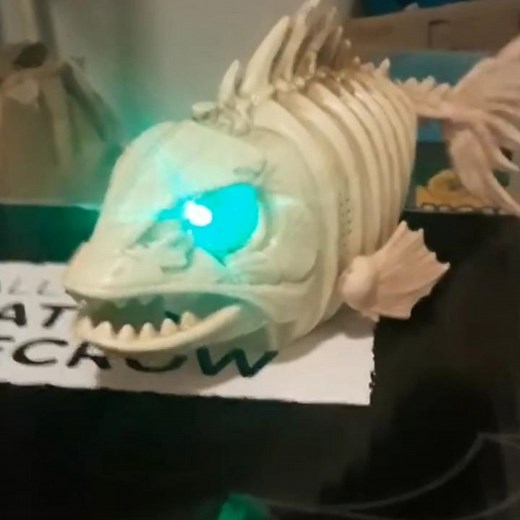 Piranha bark sound