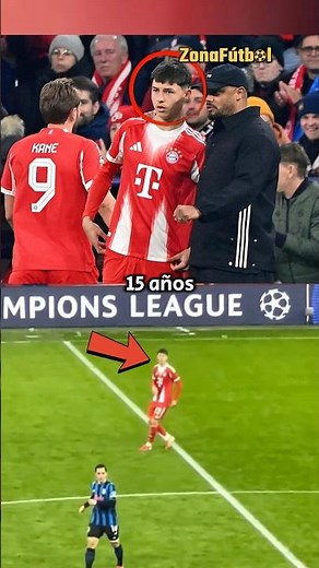 Bayern Munich have found a 15-year-old boy who never misses a pass. 😳😰