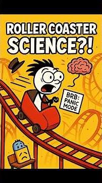 How Roller Coasters Work?! 🧠🎢 (It’s All Just Gravity!)
