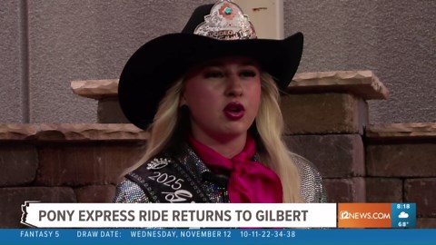 Pony Express Ride returns to Gilbert