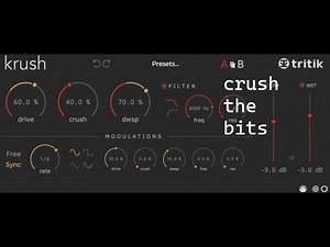 How to BITCRUSH instruments using Krush!