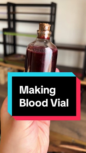 Making Blood Vials Inspired by Bloodborne