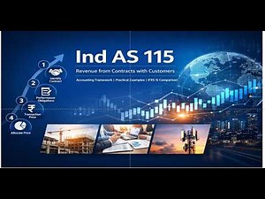 Ind AS 115 Revenue Recognition Explained | 5 Step Model with Examples | IFRS 15 Comparison