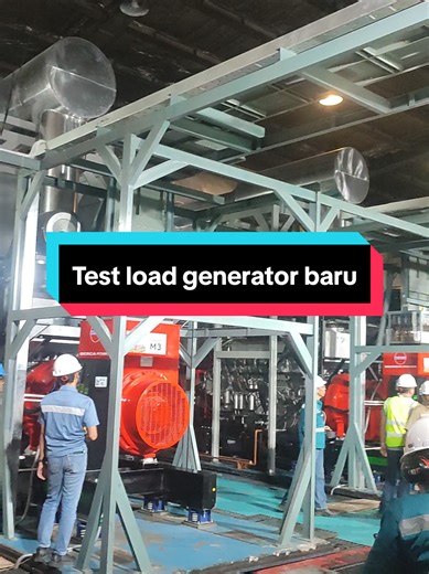 Test Load Generator Baru: 9.000A dengan 3 Generator Mitsubishi