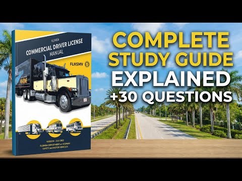 Florida CDL Handbook 2026 – Complete DMV Audiobook for the CDL Permit Test (All Sections)