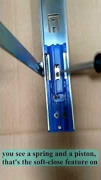 How to enable soft close feature on Elysian drawer slides