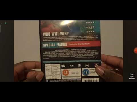 Godzilla Vs. Kong (UK) DVD Unboxing